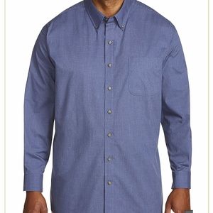 Harbor Bay Men 7x long sleeve dress shirt
